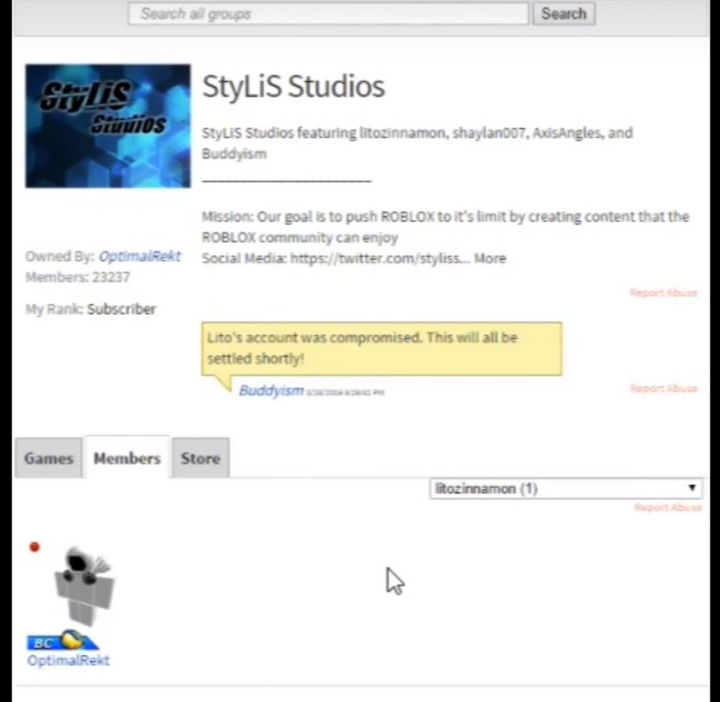 Stylis Studios Roblox Wiki Fandom - how to hack a group in roblox