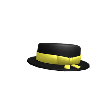 Yellow pork pie hat store