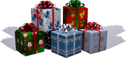 (Left to Right) Well Outfitted Gift of Style / Double Double Gift of Trouble / Muneris Aureus Dev Ex / Sound as a Bell / Achievements of the Populace