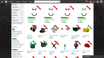 roblox wikia sales