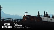 A preview photo of the Standard diesel train known as the "Rocky Mountain Flyer"