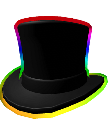 Catalog Cartoony Rainbow Top Hat Roblox Wikia Fandom