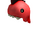 Playful Red Dino