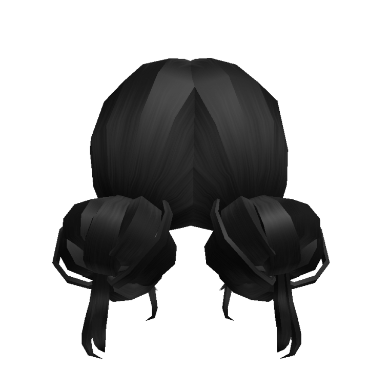 Double Low Messy Buns In Black Roblox Wiki Fandom - roblox double hair