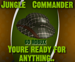 Jungle Commando, Roblox Wiki