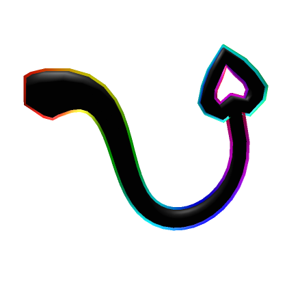 Catalog Cartoony Rainbow Tail Roblox Wikia Fandom - roblox rainbow gui script
