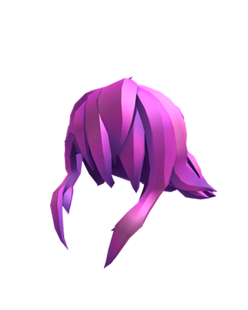 purple hair roblox id