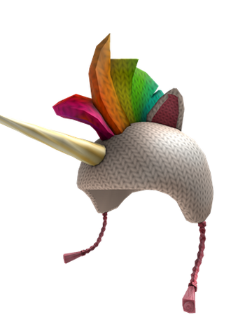 Catalog Rainbow Unicorn Beanie Roblox Wikia Fandom - unicorn cap roblox