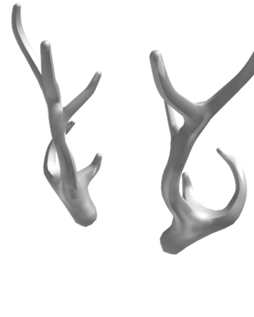 Catalog Silver Antlers Roblox Wikia Fandom - how to get the black iron antlers on roblox 2020