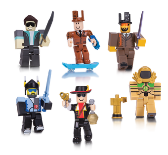 Roblox Toys Multipack Roblox Wikia Fandom - novelty items fashion 2 styles opp bag roblox virtual world roblox building block doll with accessories two color box packaging bag unique gifts