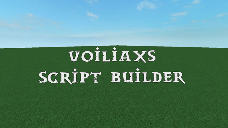 Script, Roblox