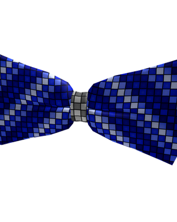 Catalog Midnight Blue Checkered Bow Tie Roblox Wikia Fandom - blue merely roblox