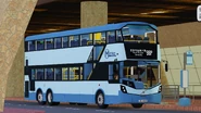 98P綫用車富豪B8L（VBL6L/XB4066）正於東濤灣總站上客