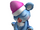Blue Sleepy Koala