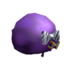 Purple Afro Badge