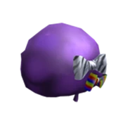 Purple Afro Badge