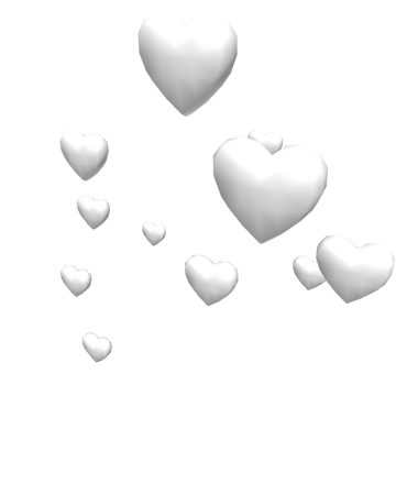 Catalog White Floating Hearts Roblox Wikia Fandom - floating heart code roblox