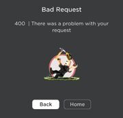 BadRequest Mobile