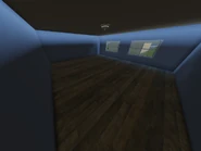 A room from the trio of doors.