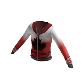 Canada Day Zippered Jacket