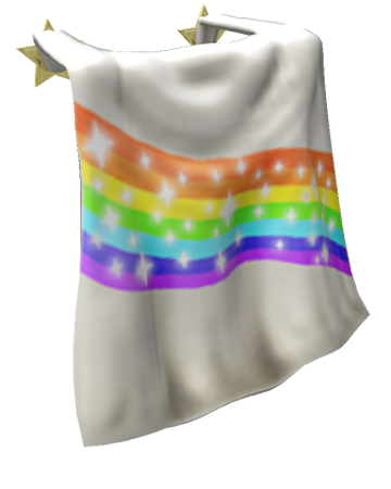 Glimmering Rainbow Cape Roblox Wiki Fandom - roblox rainbow gui