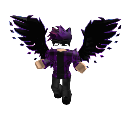 Purple Roblox Rich Boy Avatar