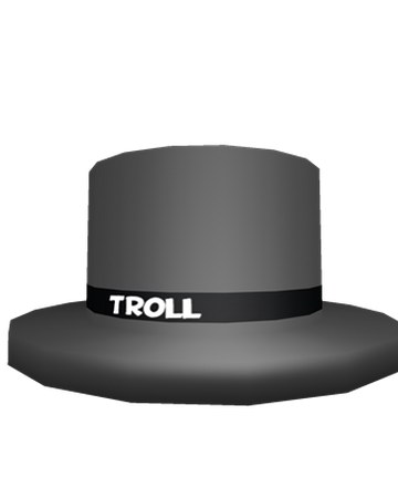 Catalog Troll Top Hat Roblox Wikia Fandom - black white top hat roblox