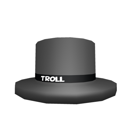 Catalog Troll Top Hat Roblox Wikia Fandom - roblox how to make hats