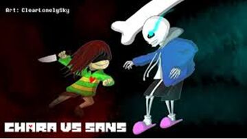 Sans vs Chara - Roblox