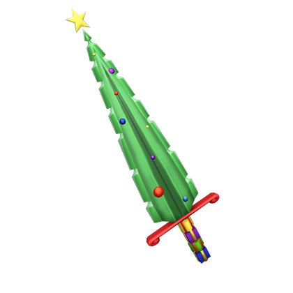 Christmas Tree Sword Roblox Wiki Fandom - christmas gear roblox