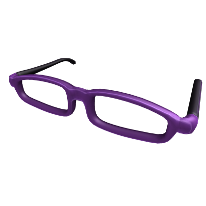 Catalog Purple Thick Rimmed Glasses Roblox Wikia Fandom - thick rimmed glasses 30 roblox