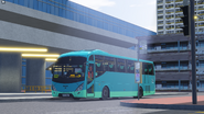 隸屬龍洛巴士的猛獅A91（T4B1／RV4651）正在行走此路線，留意此車現時已更改車編及車牌為T5B36及ZY4986