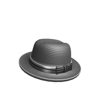 Silver Braid Fedora