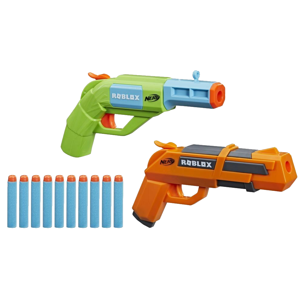 BigBStatz on X: Huge thanks to Nerf @Hasbro @Roblox for sending me these Roblox  Nerf Blasters! Some amazing Nerf weapons from some iconic games! Also each  Roblox Blaster has a redeem code