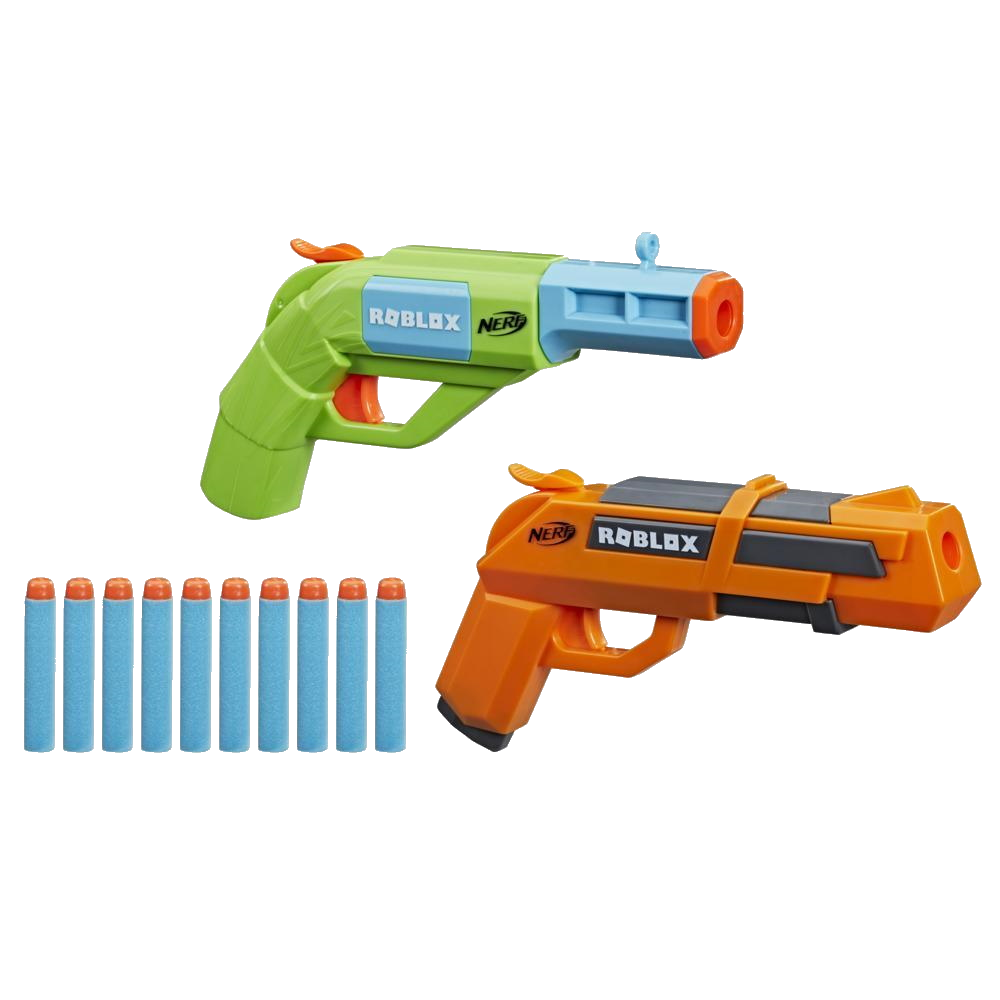 2 NERF Roblox MM2: Dartbringer Dart Blasters, 6 Elite Darts (no virtual  codes)