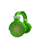 Lime Slice Headphones