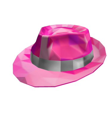 Catalog Pink Sparkle Time Fedora Roblox Wikia Fandom - roblox fedora promo code 2020