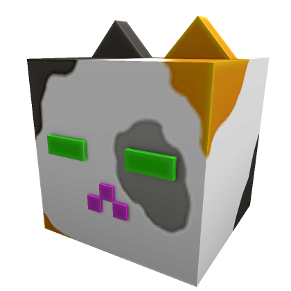 Calico Square Cat Roblox Wiki Fandom - square head roblox