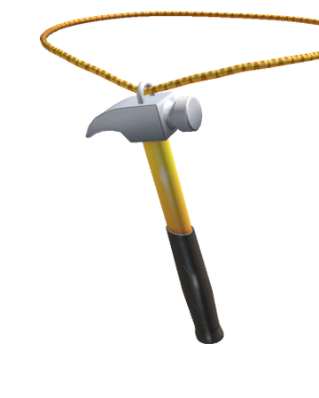 Handy Hammer Necklace Roblox Wiki Fandom - hammering badge roblox