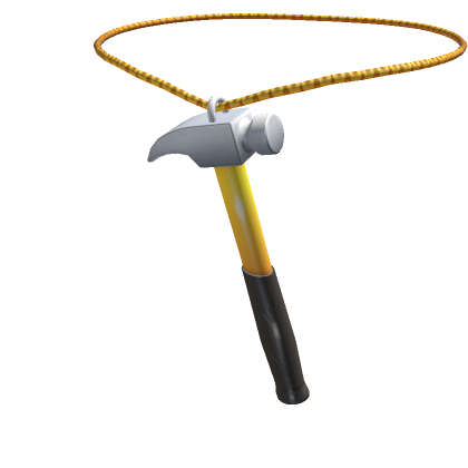 Handy Hammer Necklace Roblox Wiki Fandom - hammer badge roblox