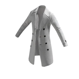 Trench Coat - White