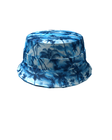 Blue bucket hat roblox clearance