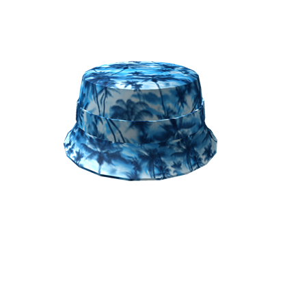 Catalog Tropical Blue Bucket Hat Roblox Wikia Fandom - bucket roblox