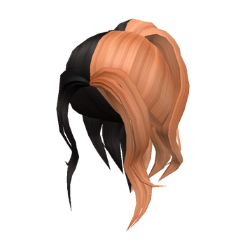 Halloween Ponytail Blonde & Orange - Roblox