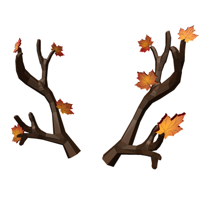 Catalog Leafy Antlers Of Autumn Roblox Wikia Fandom - leafy roblox