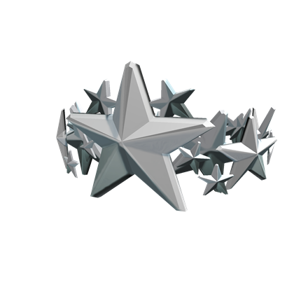 silver king crown png