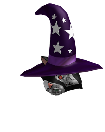 Catalog Cyborg Cat Wizard Roblox Wikia Fandom - cat witch hat roblox