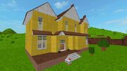 A screenshot of a Roblox house.