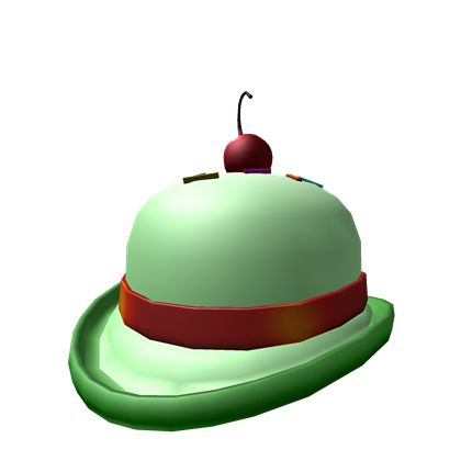 Catalog Minty Ice Cream Bowler Roblox Wikia Fandom - roblox bowler hat