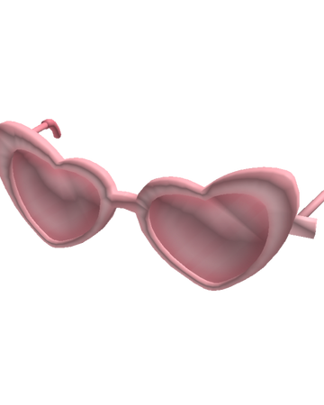 Catalog Pink Heart Glasses Roblox Wikia Fandom - roblox heart face mask